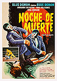 (098) NIGHT OF DEATH (1975) Rene Cardona | Blue Demon rarity